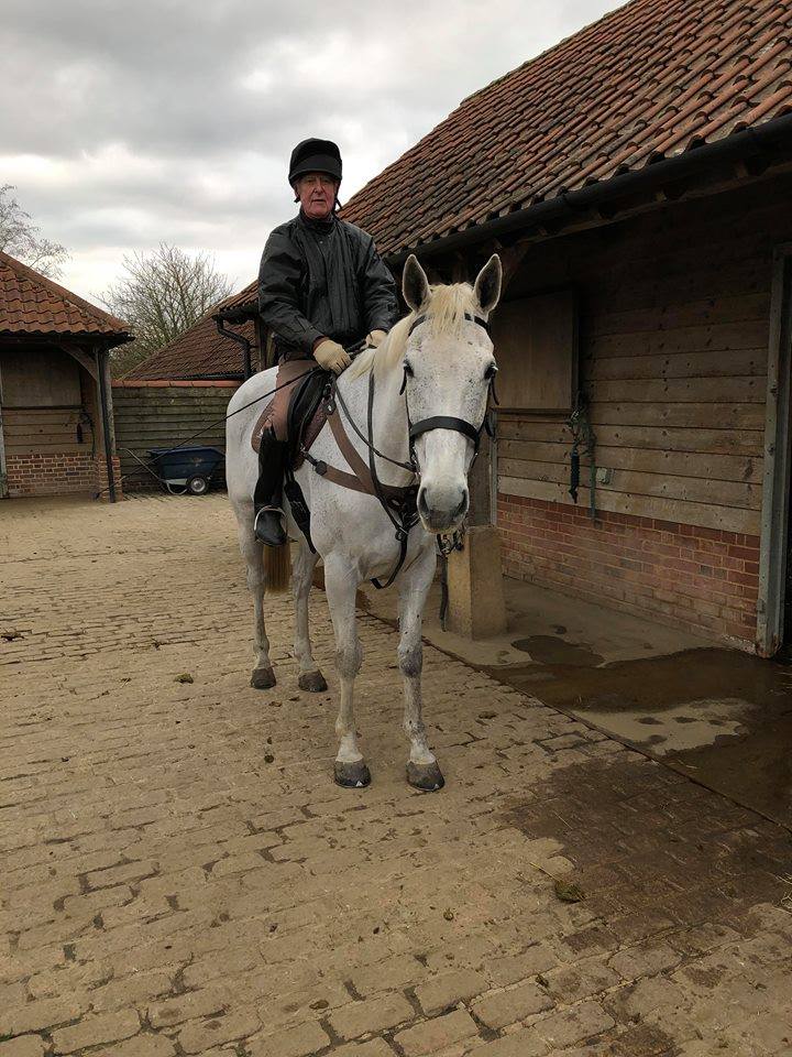 83 year old grandad can now ride him!